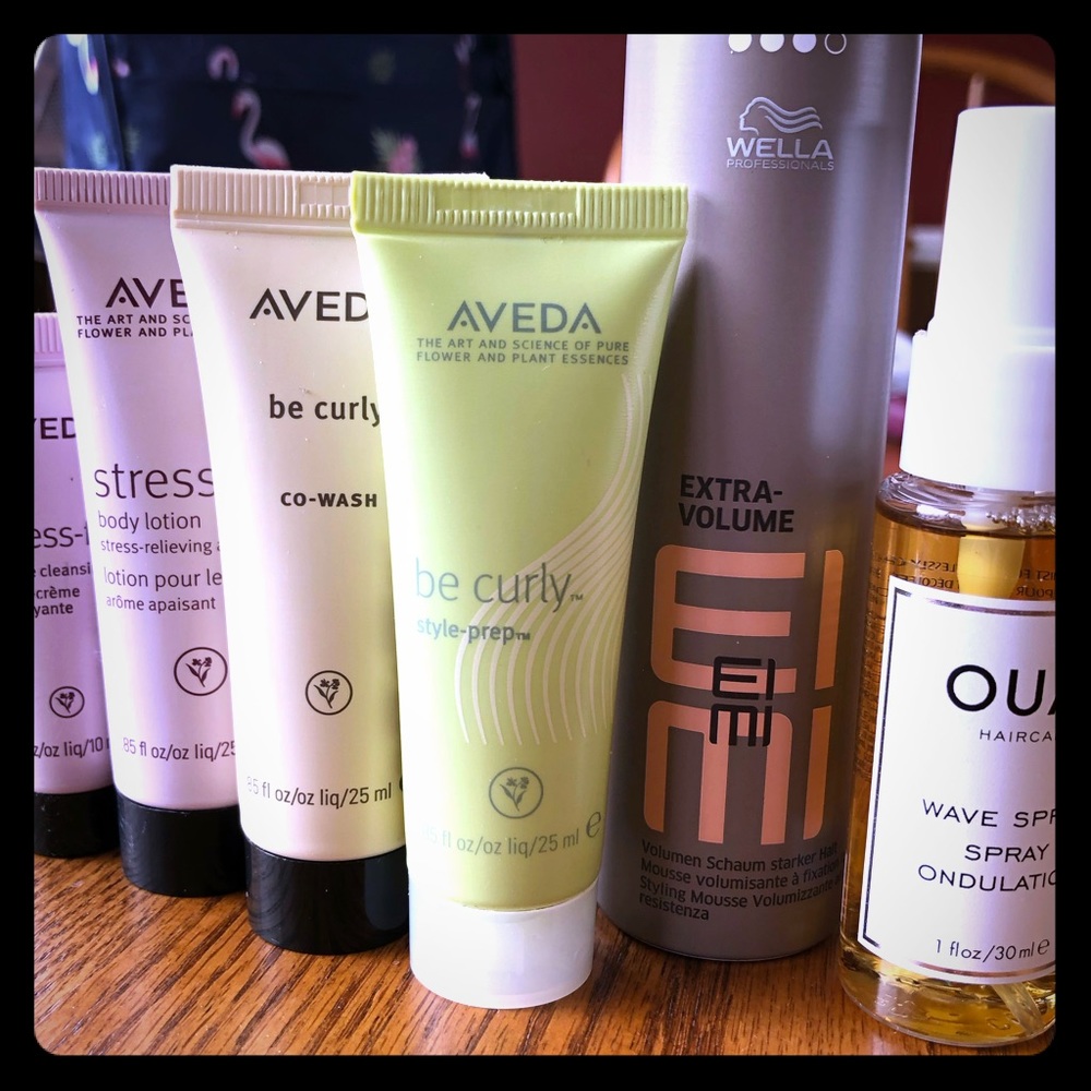 Wavy curly hair bundle